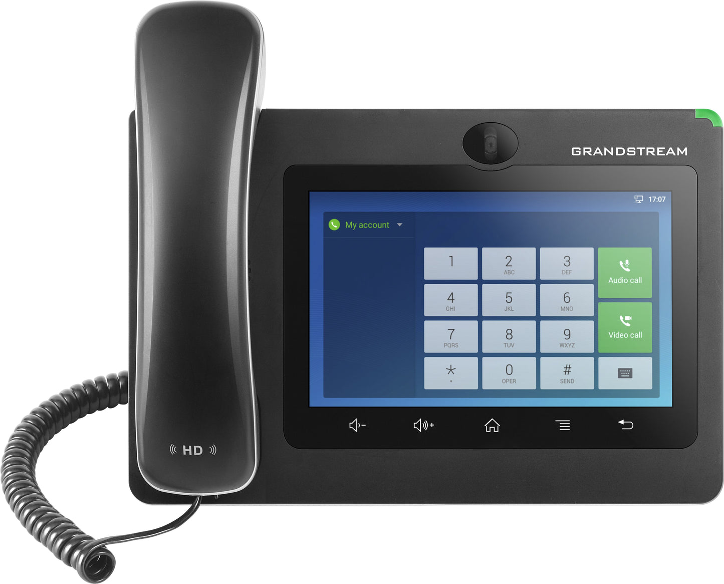 Grandstream GXV3370 Android 7.0 7" Touch Screen HD Video IP Phone