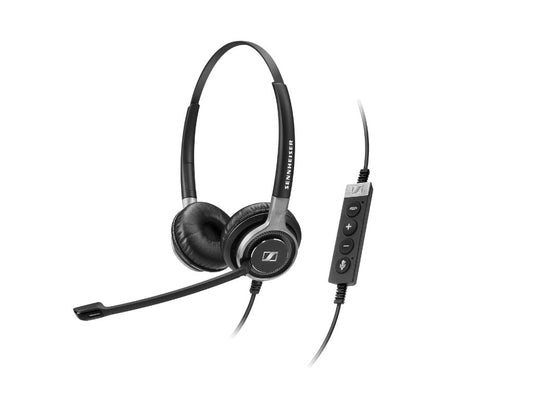 Sennheiser SC660 Binaural Wired Headset (bottom cable required)
