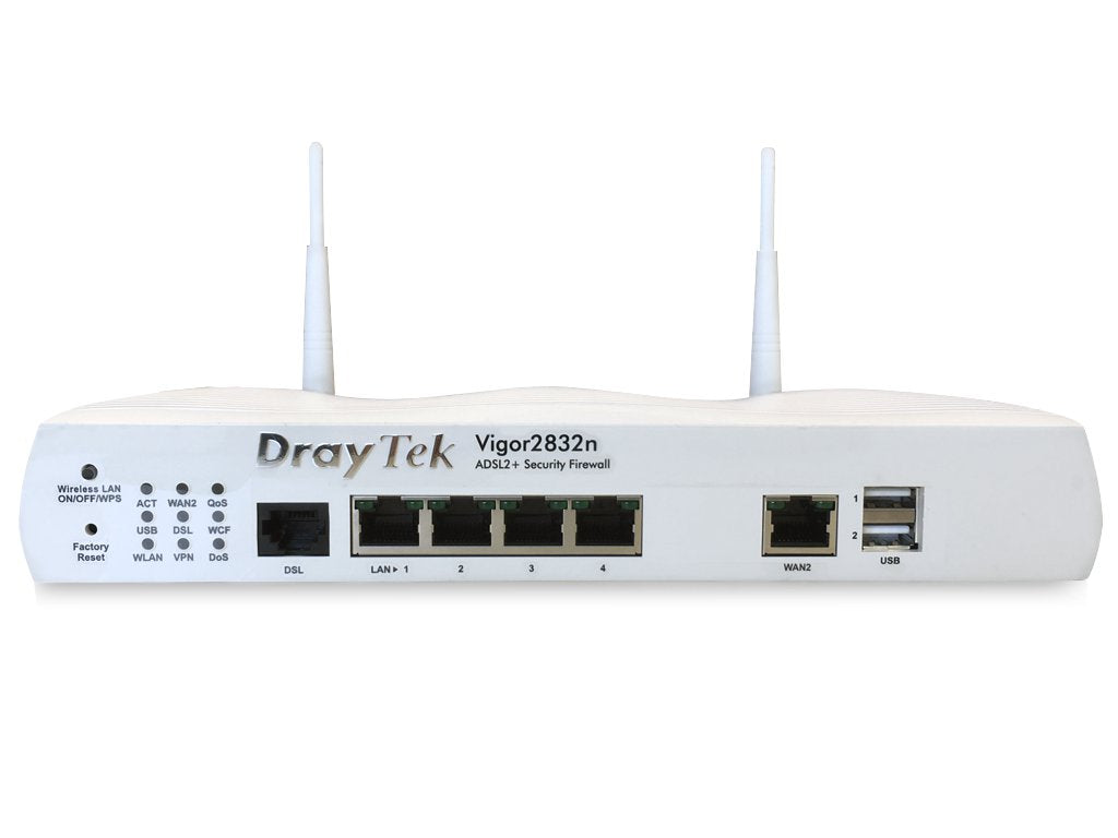 DrayTek Vigor 2832n Triple WAN ADSL 2+ Gigabit Router