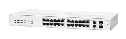 Aruba Instant On 1430 26G Unmanaged Switch, 2 SFP Ports (R8R50A)