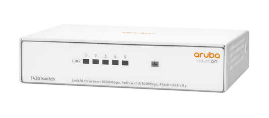 Aruba Instant On 1430 5-Port Unmanaged Layer2 Gigabit Switch (R8R44A)