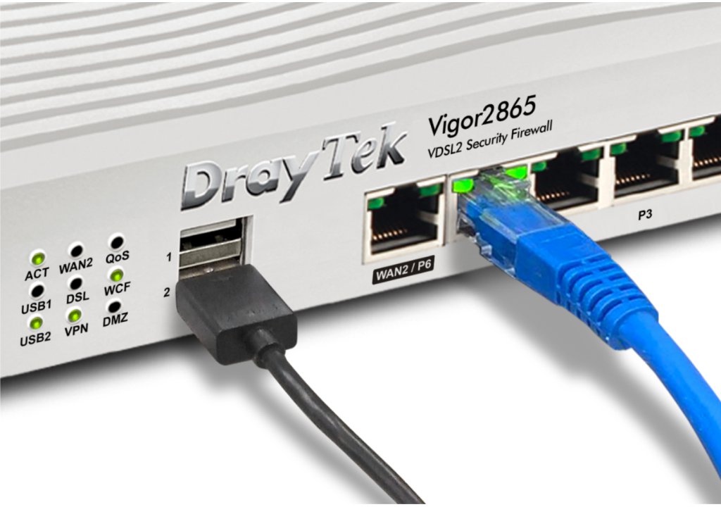DrayTek Vigor V2865 Wired VDSL2 Multi-WAN Router