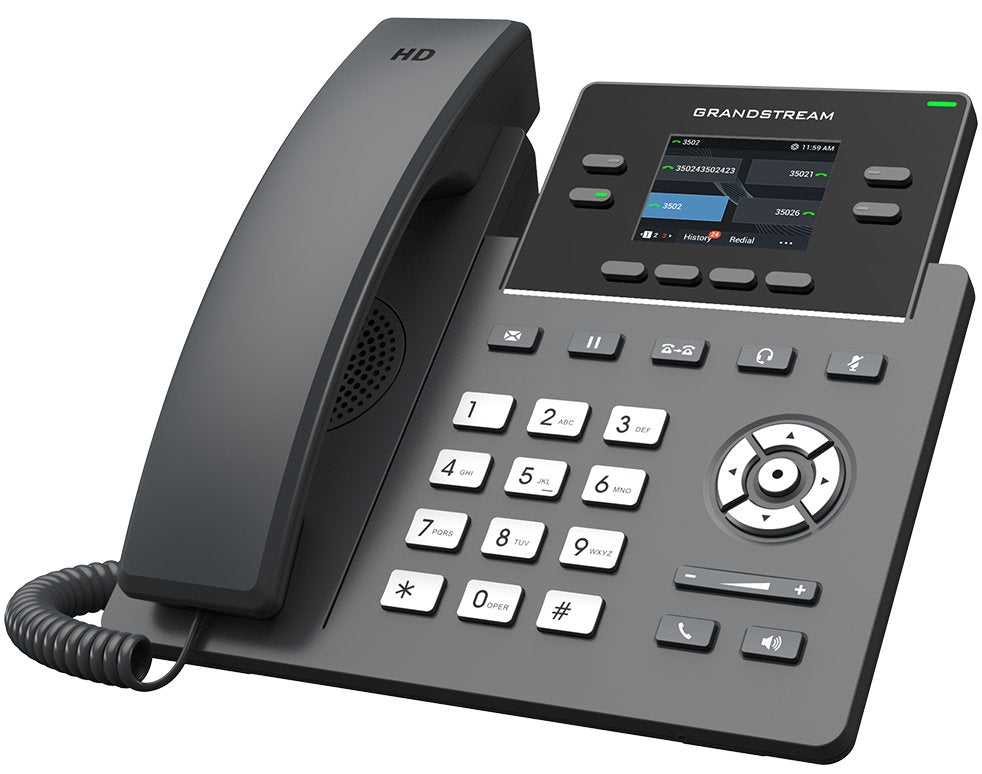 Grandstream GRP2612G 4-line Carrier-Grade IP Phone with PoE