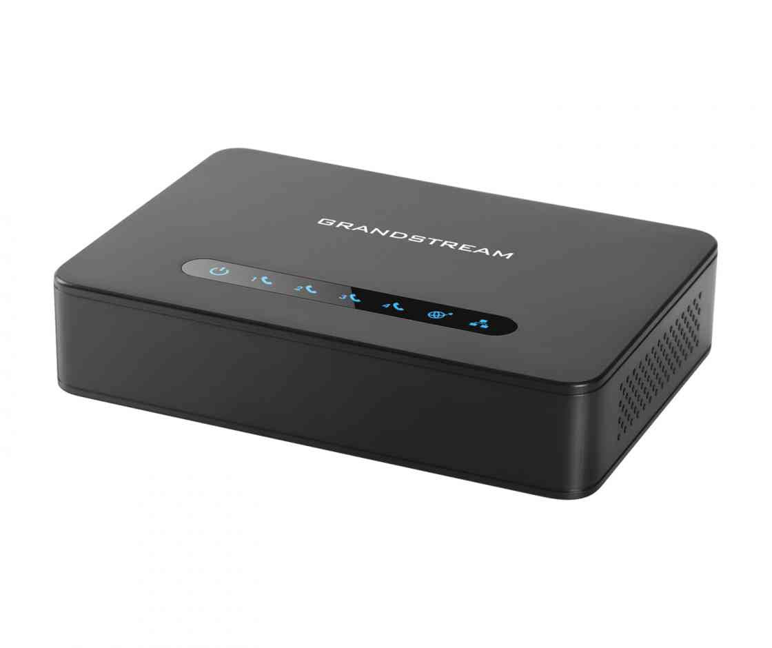 Grandstream HT814 4 Port VoIP Analogue Telephone Adaptor and Router