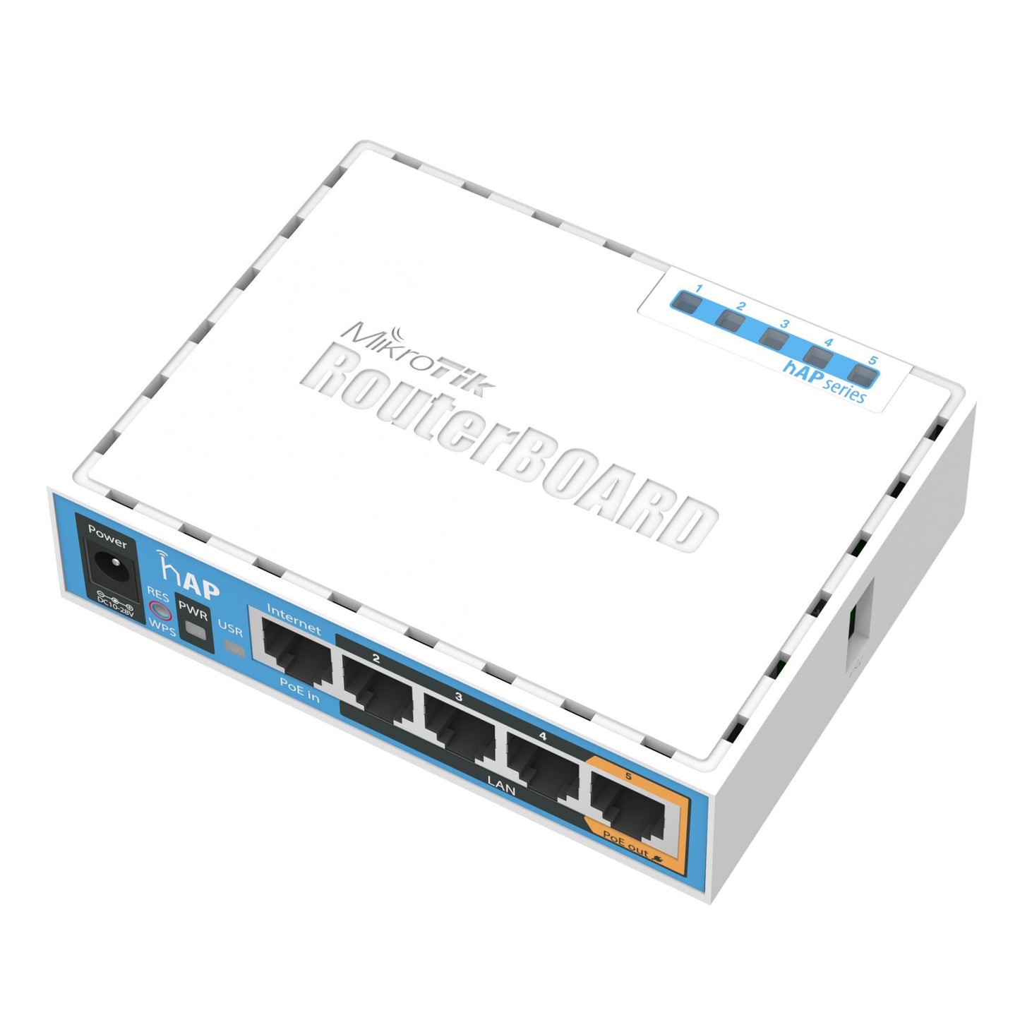 MikroTik RouterBOARD (hAP) WiFi 4 Access Point - RB951UI-2ND