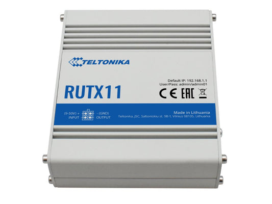 Teltonika RUTX11 LTE Cat 6 WiFi Router