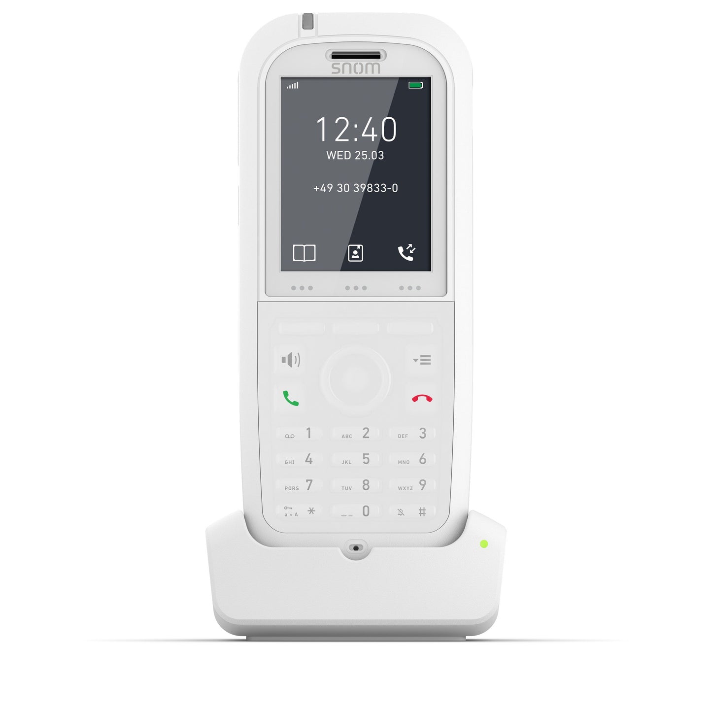 Snom M90 Ruggedised DECT Handset with Anti-Bacterial Casing