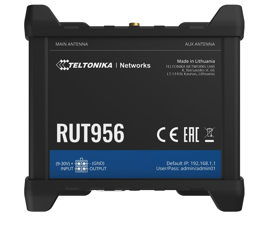Teltonika RUT956 WiFi 4 3G/4G LTE Cat 4 Router