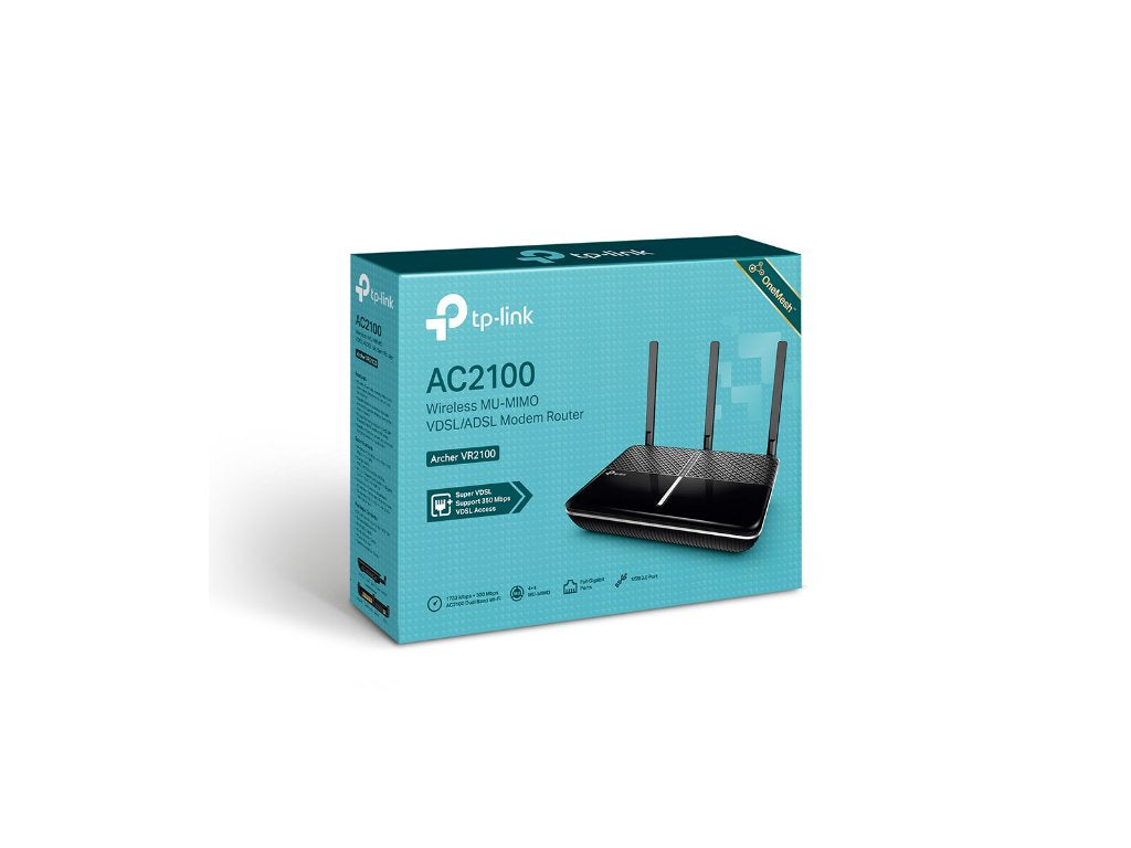 TP-LINK ARCHER-VR2100 Router with Configuration