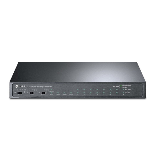 TP-Link TL-SL1311MP 8-Port Unmanaged Switch with 8 PoE+ Ports