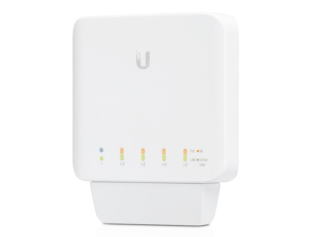 Ubiquiti USW-FLEX 5-Port PoE Gigabit Switch for Indoor/Outdoor Use