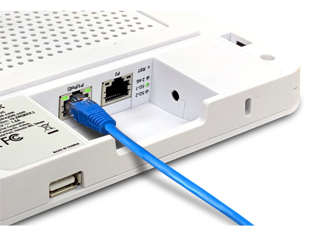 DrayTek VigorAP 1000C Tri-Band WiFi Mesh PoE+ Ceiling Access Point
